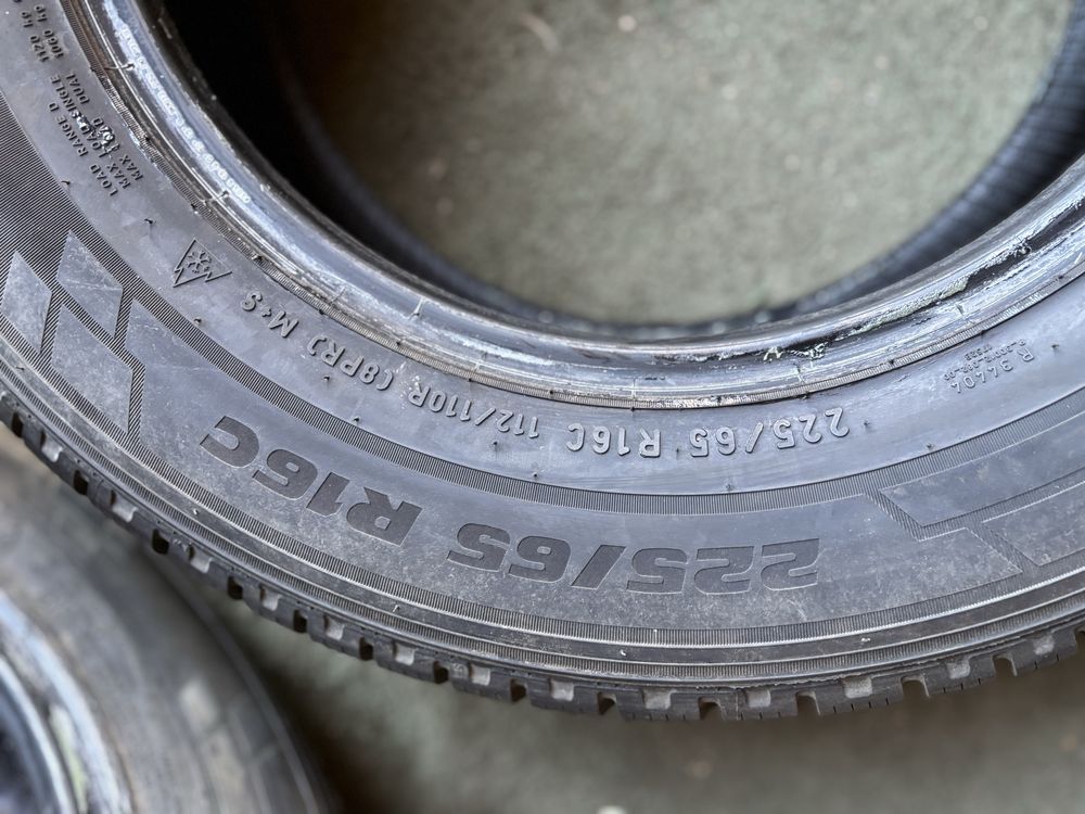 4x 225/65R16 C 112/110R PIRELLI CARRIER WINTER opona zimowa M+S 3PMSF