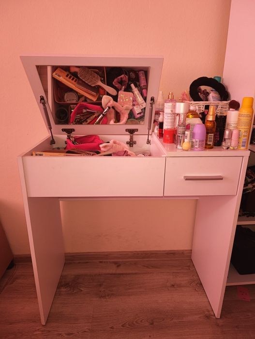 Toaletka 80cm biała