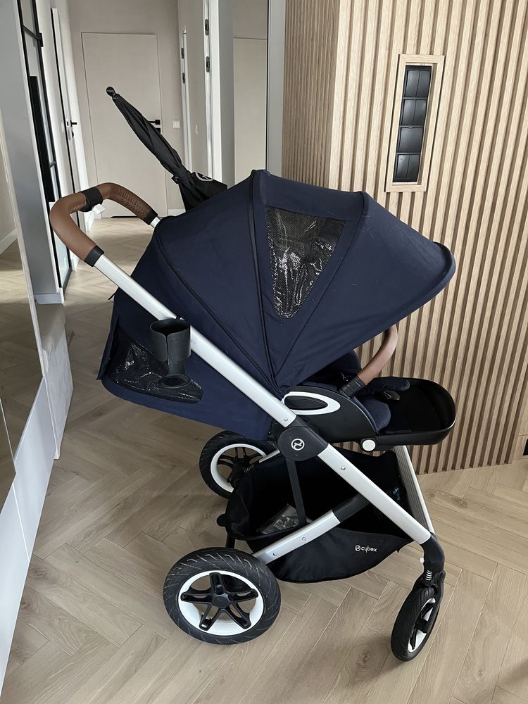 Cybex Talos s lux pełny zestaw full pakiet :) 2w1 navy blue