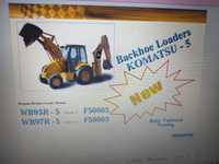 Service manual instrukcja napraw Komatsu WB93R-5 WB97R-5