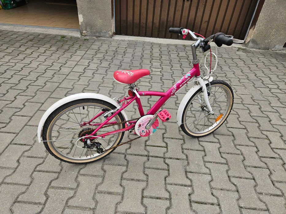 Rower dziecięcy dla dziewczynki BTWIN 20cali