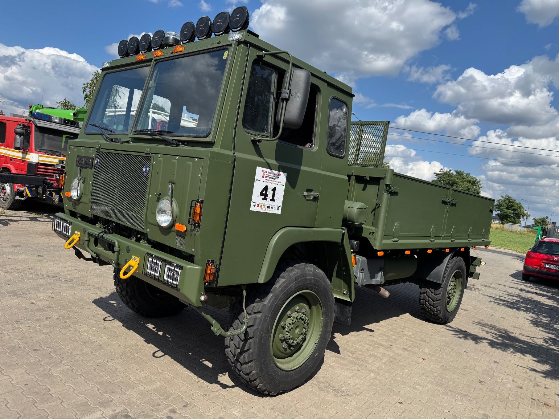 Scania TGB30 111 SBA TGB 30  Wojskowa 4x4 TGB30 offroad kamper