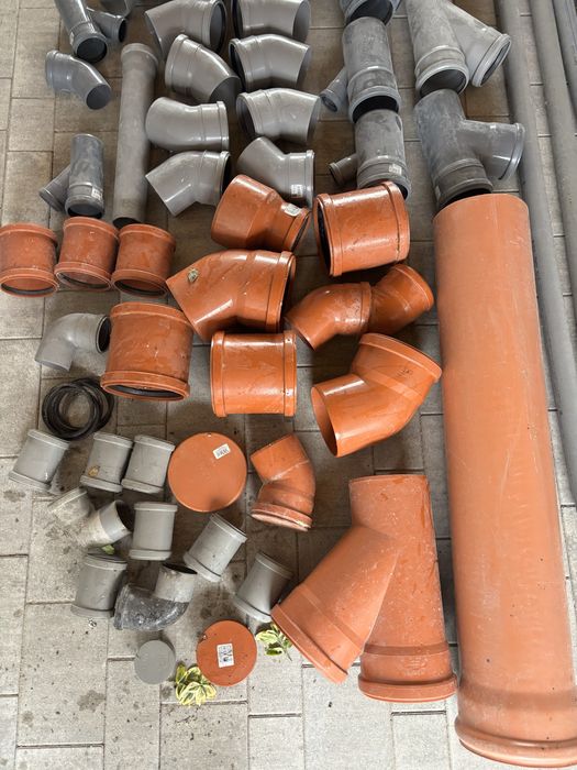 Kształtki kanalizacyjne 75 i 100mm