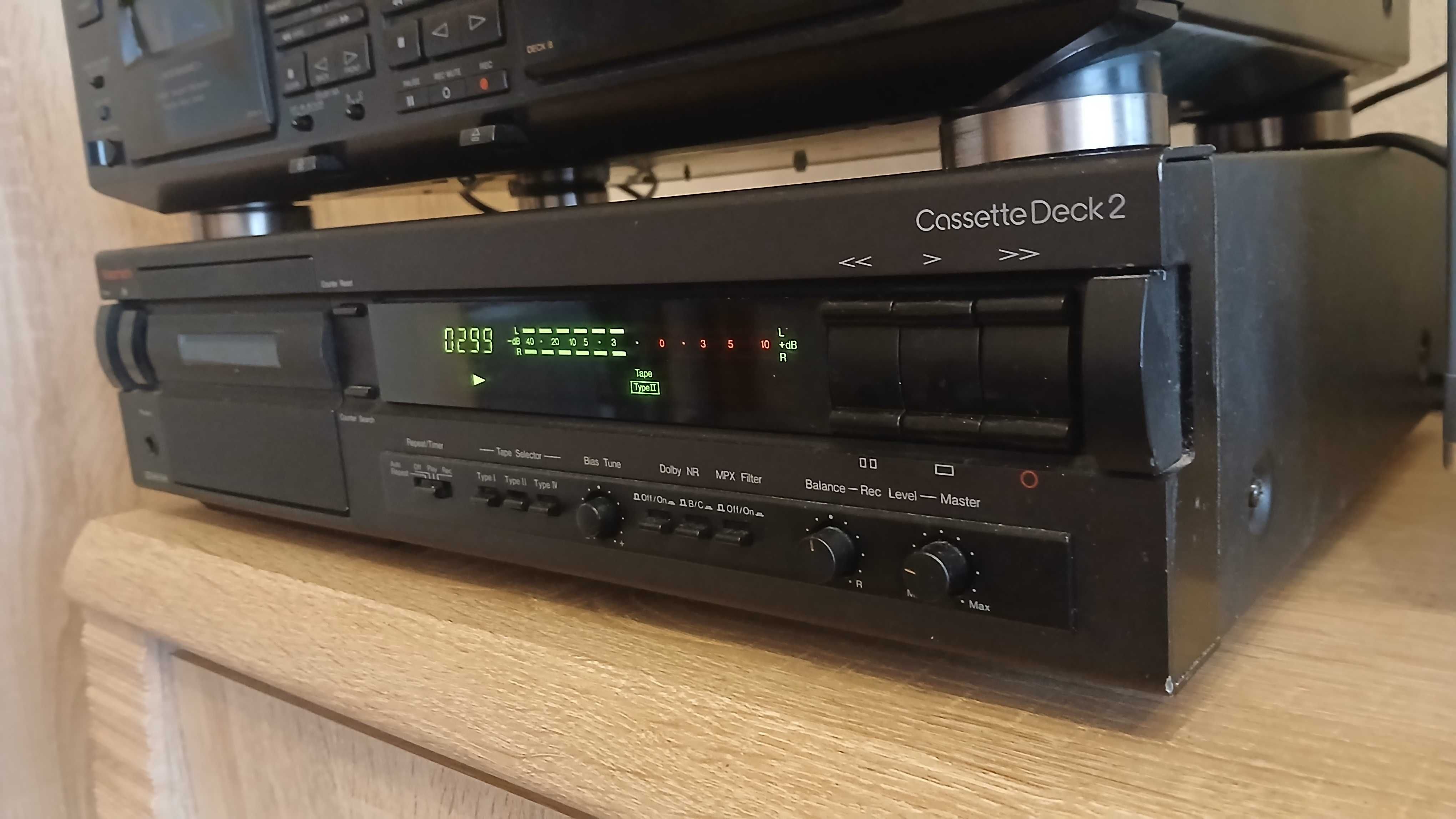 Nakamichi Cassette Deck 2 | magnetofon kasetowy | Stan BDB