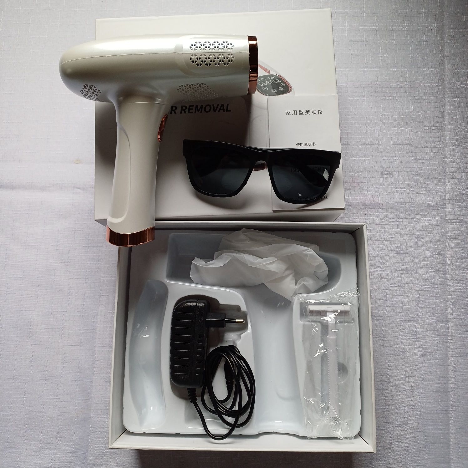 Depilator IPL DO WŁOSÓW ciała bikini nóg