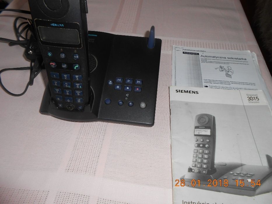 Sprzedam telefon bezprzewodowy SIMENS Gigaset 3015 Clasic