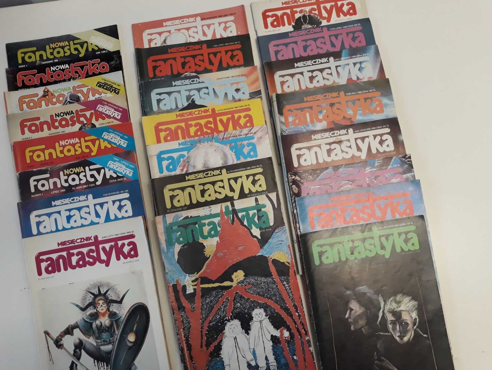 Fantastyka, miesięczniki od roku 1983 do roku 1991