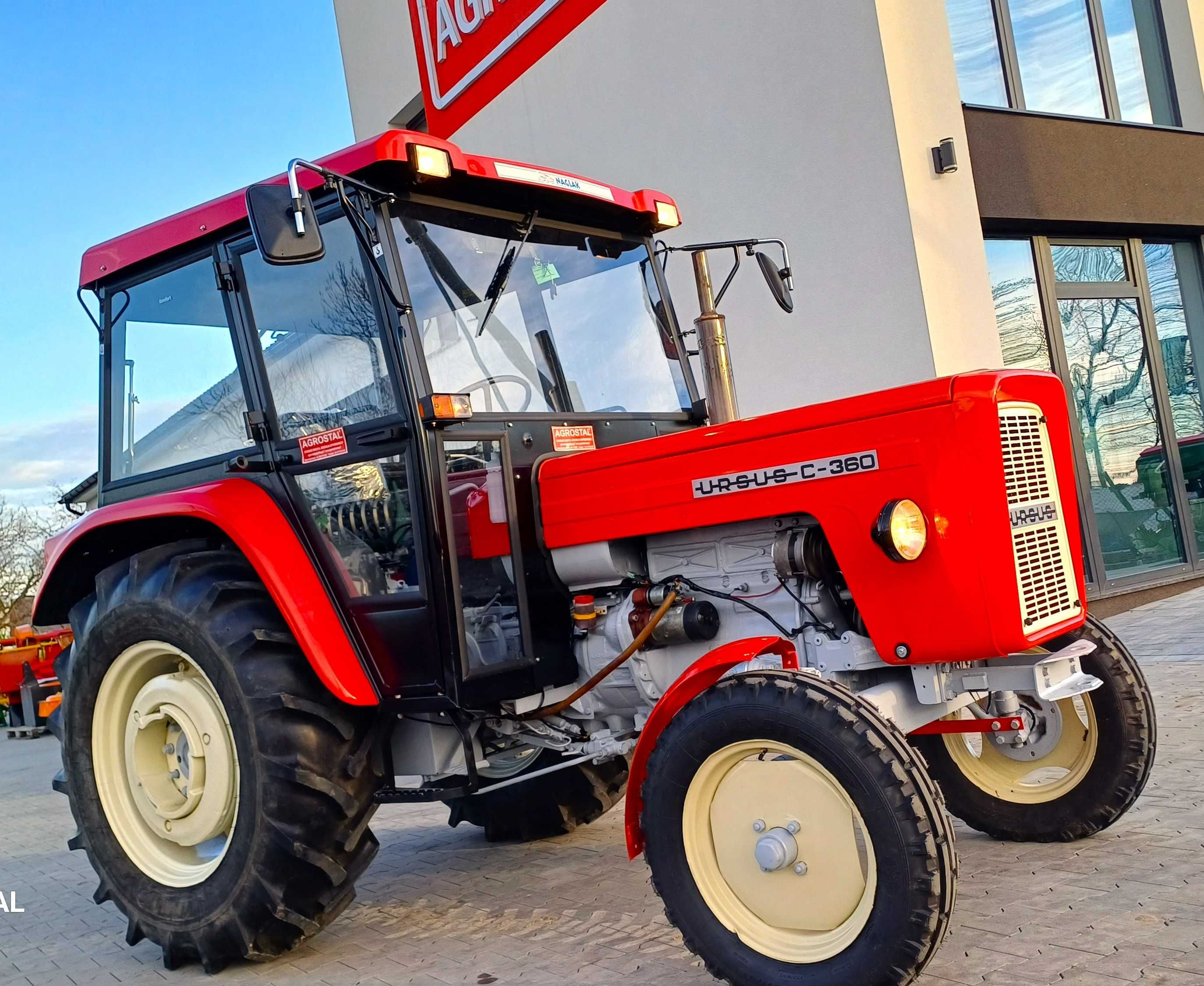 Kabina do ciągnika T25 ,Ursus c330 c360 3P mf z błotnikami i bez delux