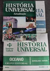 História Universal em 21 tomos novos