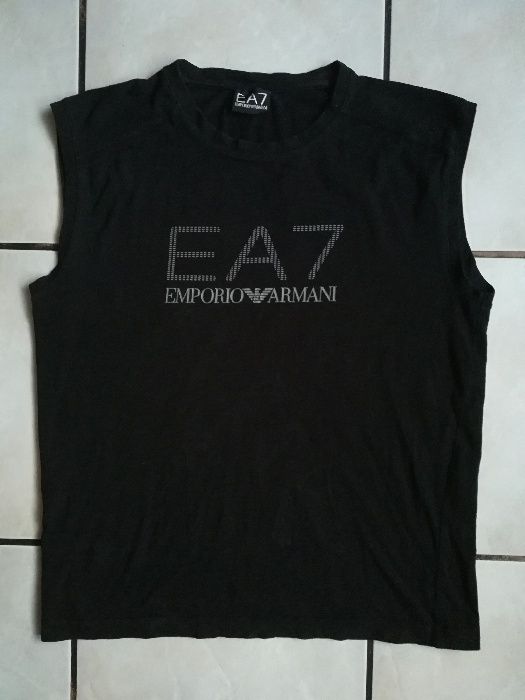 EA 7 Emporio Armani  bluzka i jeansy Armani