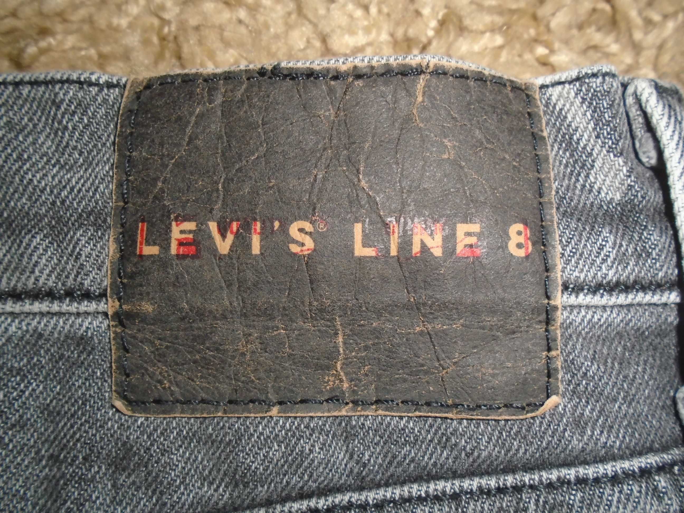 Джинсы Levis Line 8 USA W30-33 L30