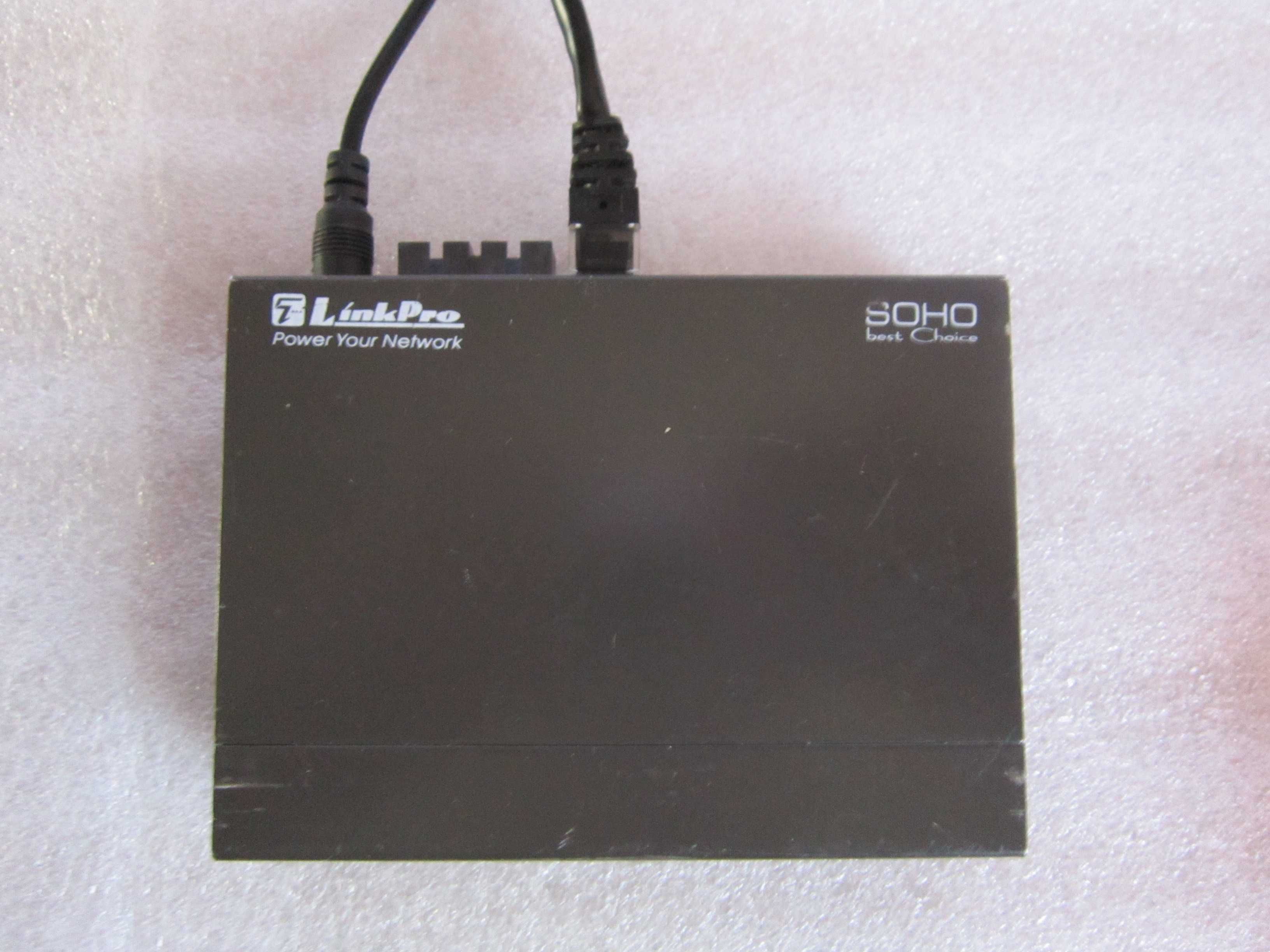 Switch LinkPro SOHO 5-Port 10/100Mbps z zasilaczem