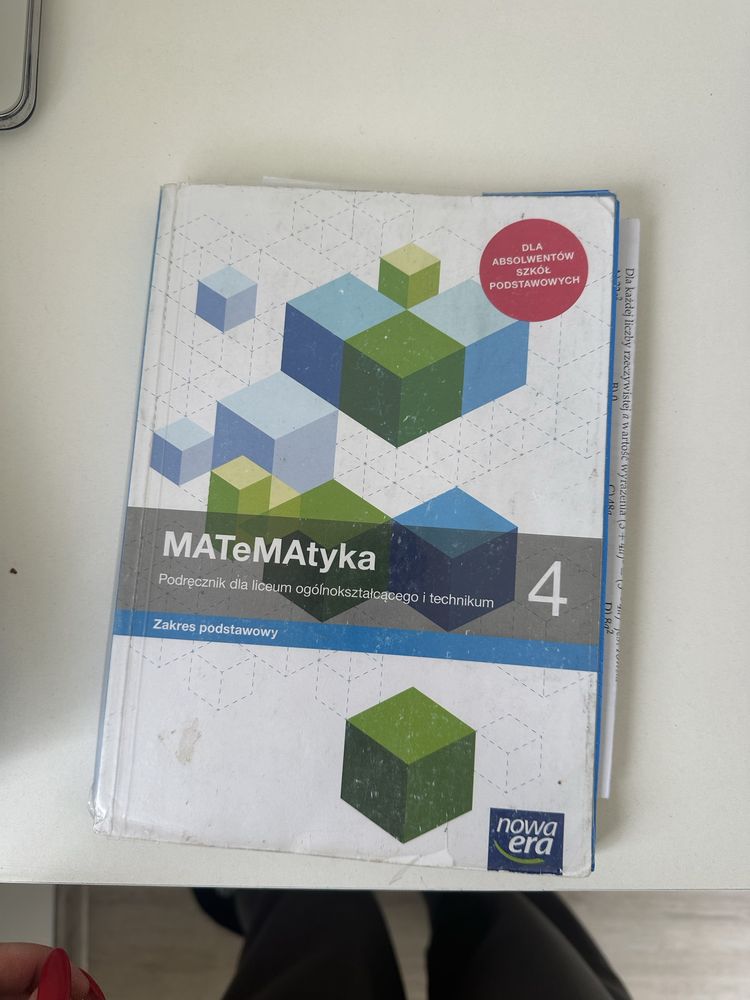 podręcznik matematyka klasa 4 liceum technikum matura nowa era