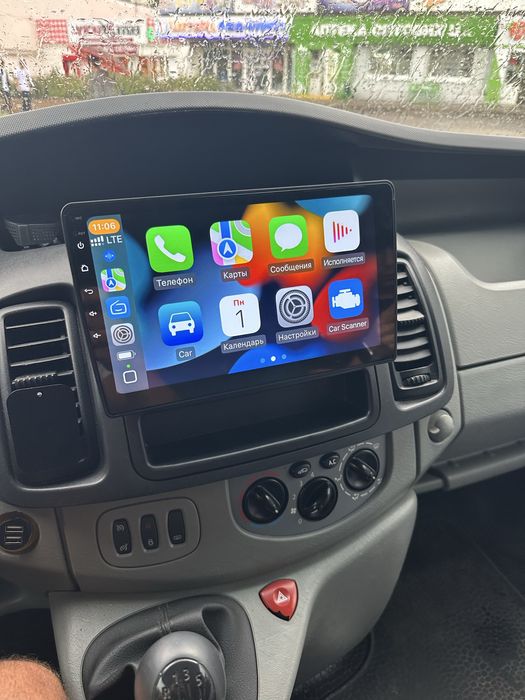 Android маггнітола Renault Trafic, Opel vivaro, Nissan 2010-2014