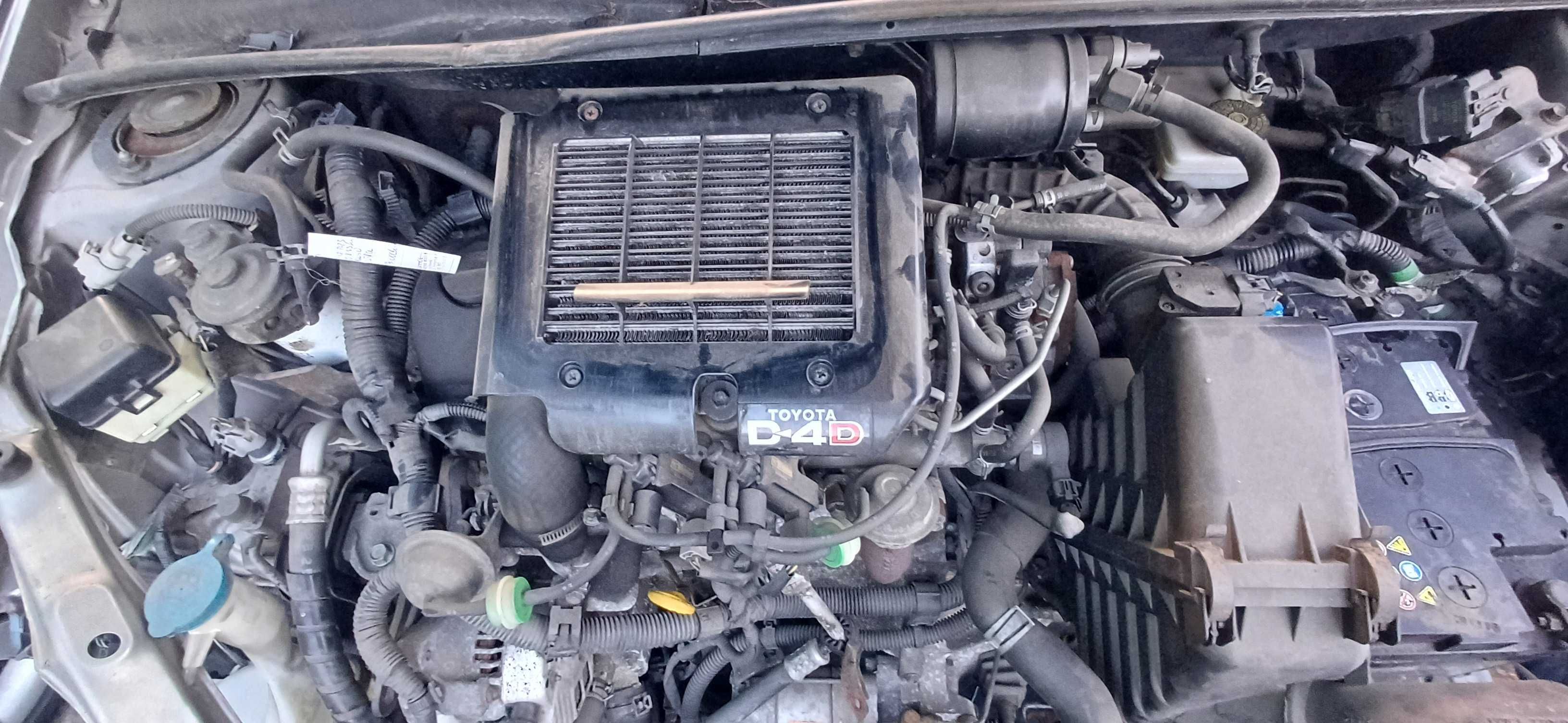 2002 Toyota Yaris I 1.4 D4D 75KM 1ND-TV kolor 1D2 Silnik części