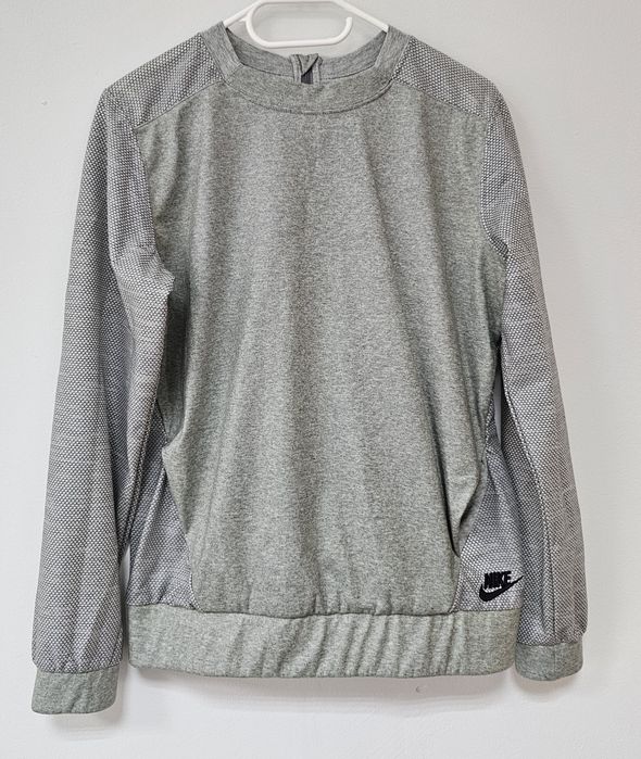 Nike damska bluza M szara gumowana sauna do biegania