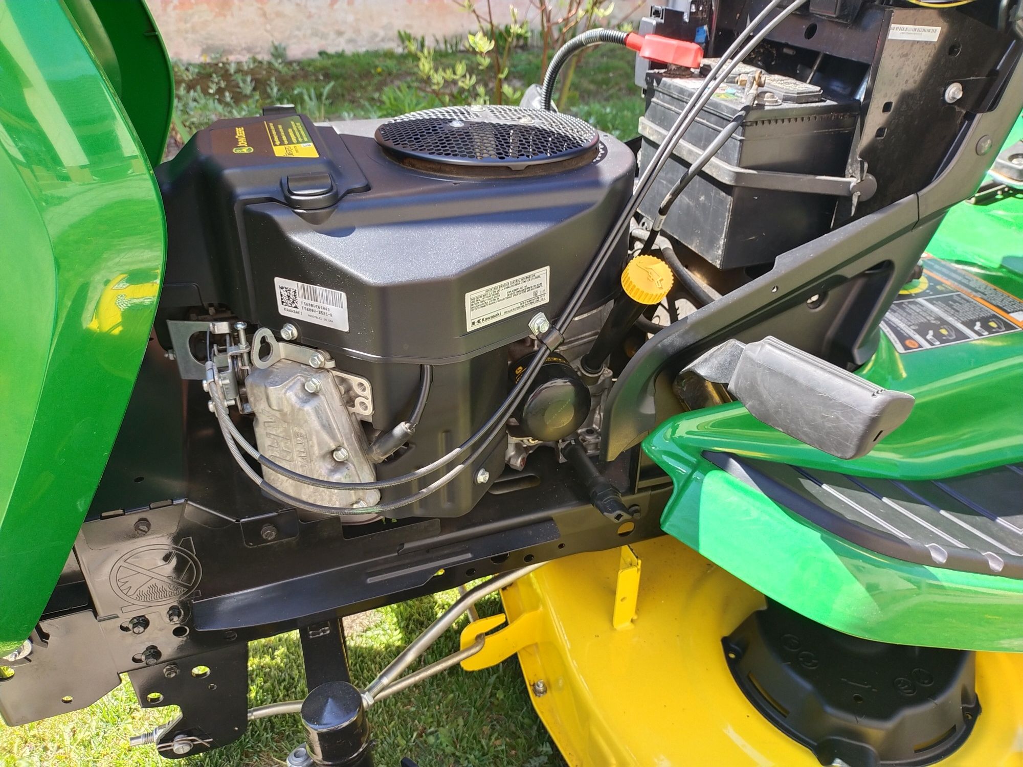 John Deere X 350 mulczer