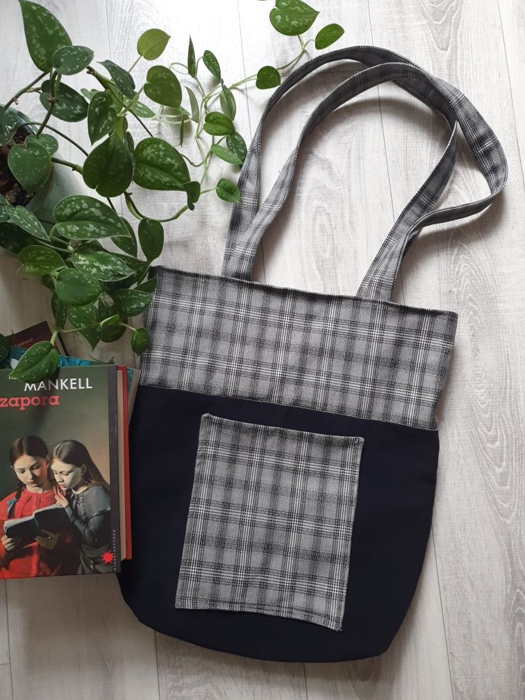 Torebka torba handmade shopperka