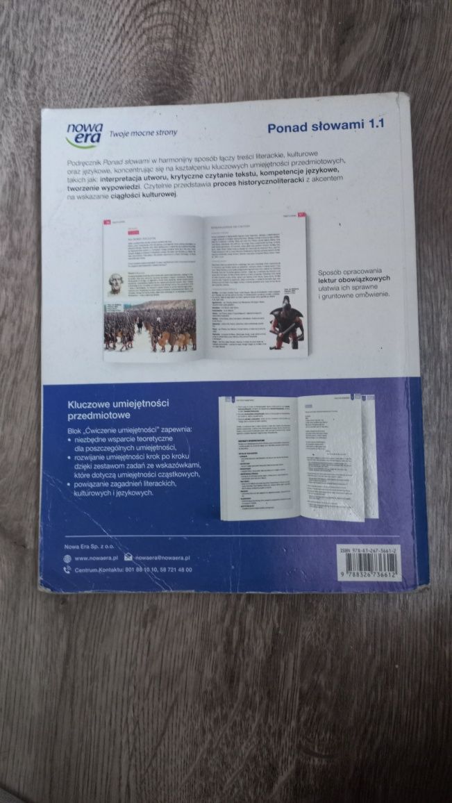Ponad słowami 1 zakres podstawowy i rozszerzony