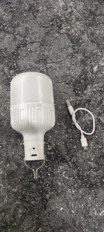 Ліхтар портативний з USB. лампа кемпінгова навісна 40w