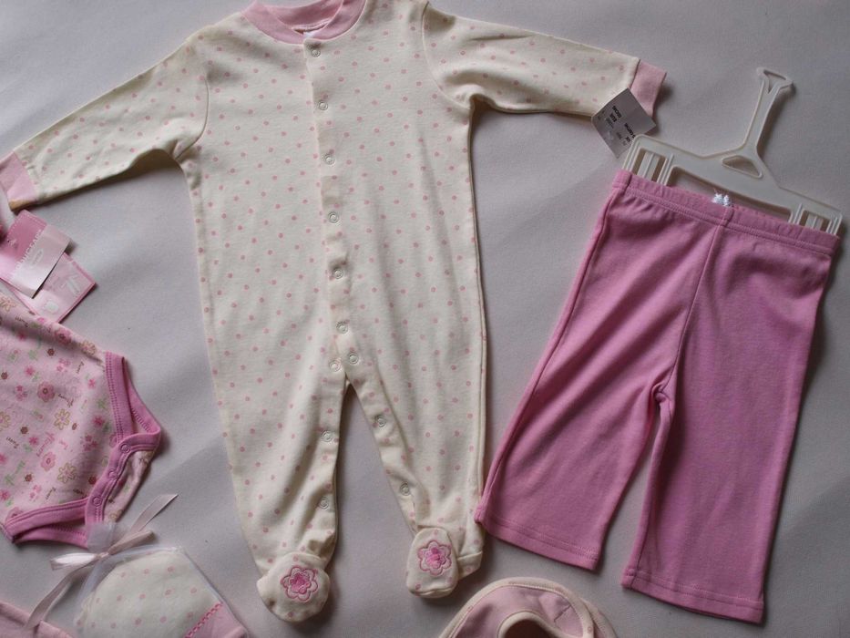 komplet dla dziewczynki BABY _ 62 / 68  nowy