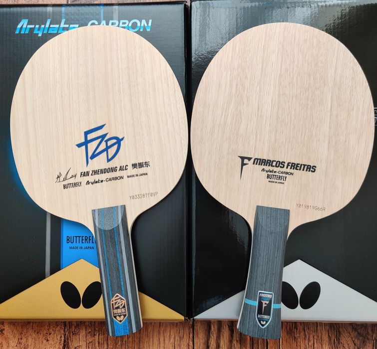 ОсноваButterfly Apolonia ZLC, Boll, Viscaria Super ALC,Ovtcharov, Har