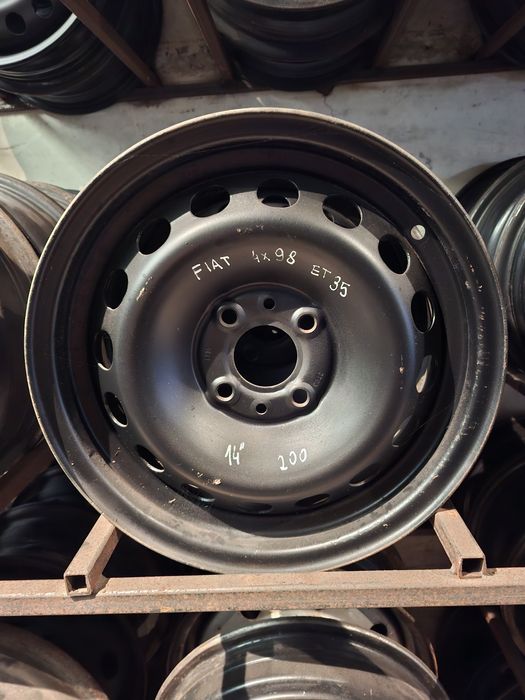 Felgi stalowe 4x98 14 " Fiat Panda Punto Bravo Doblo * wulkanizacja *