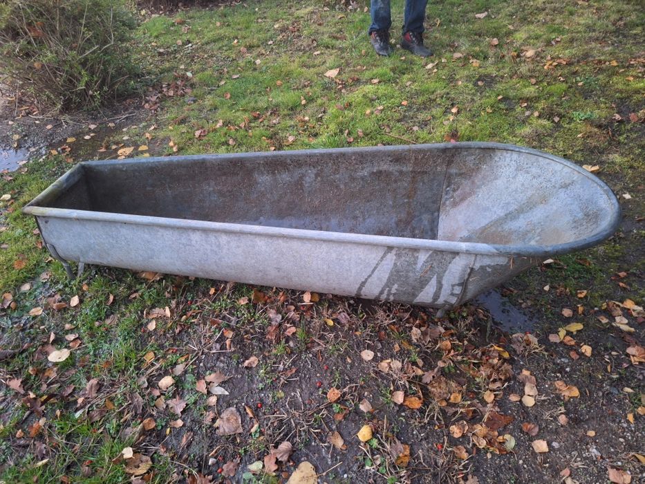 Wanna ocynkowana balia do ogrodu