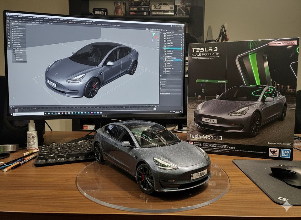 Tesla Model 3 Performance. Уникальная. Полностью сама ездит.  FSD.