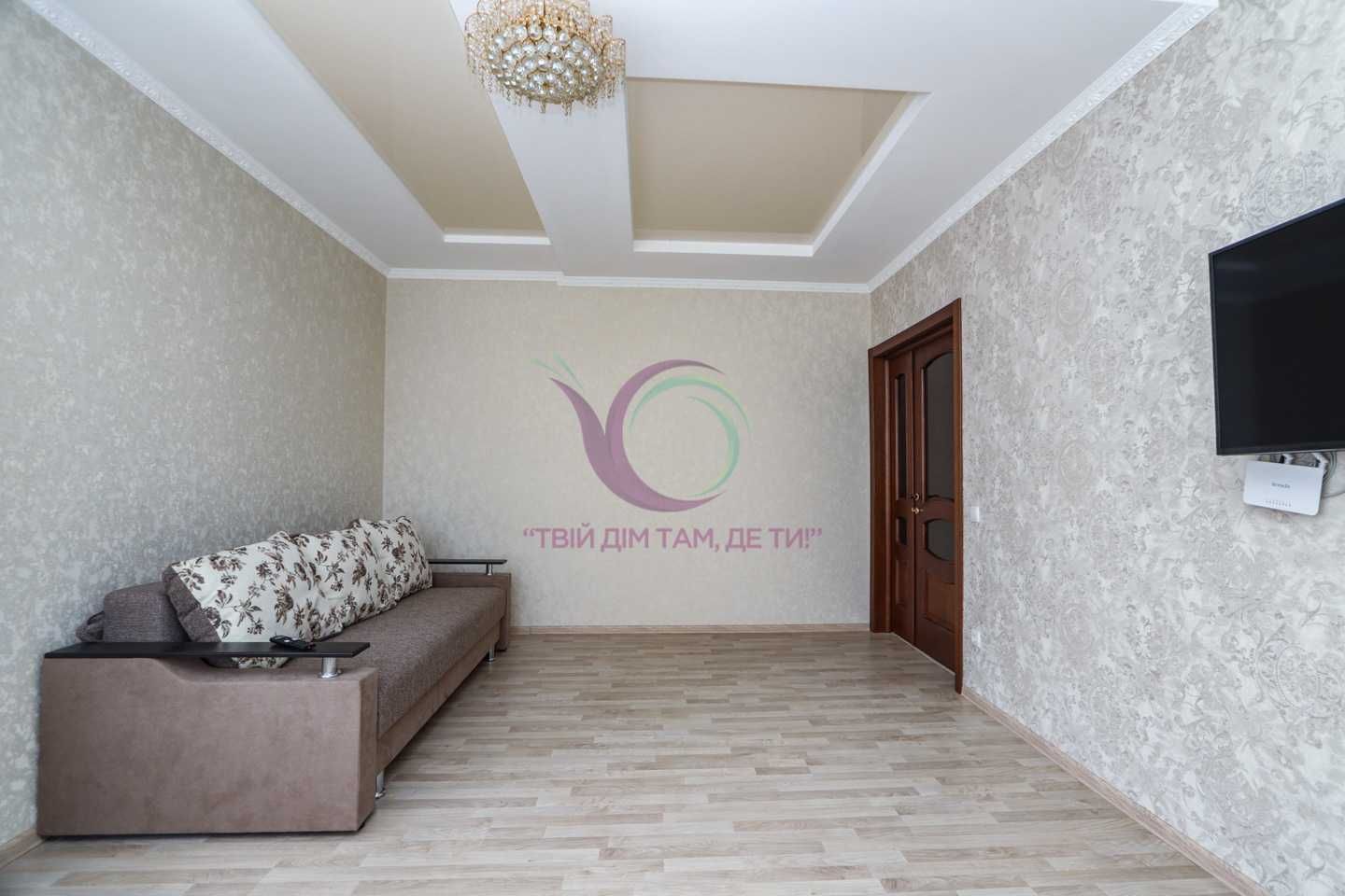 2-к. квартира в новобудові з ремонтом та лоджією за вул. Слобідська