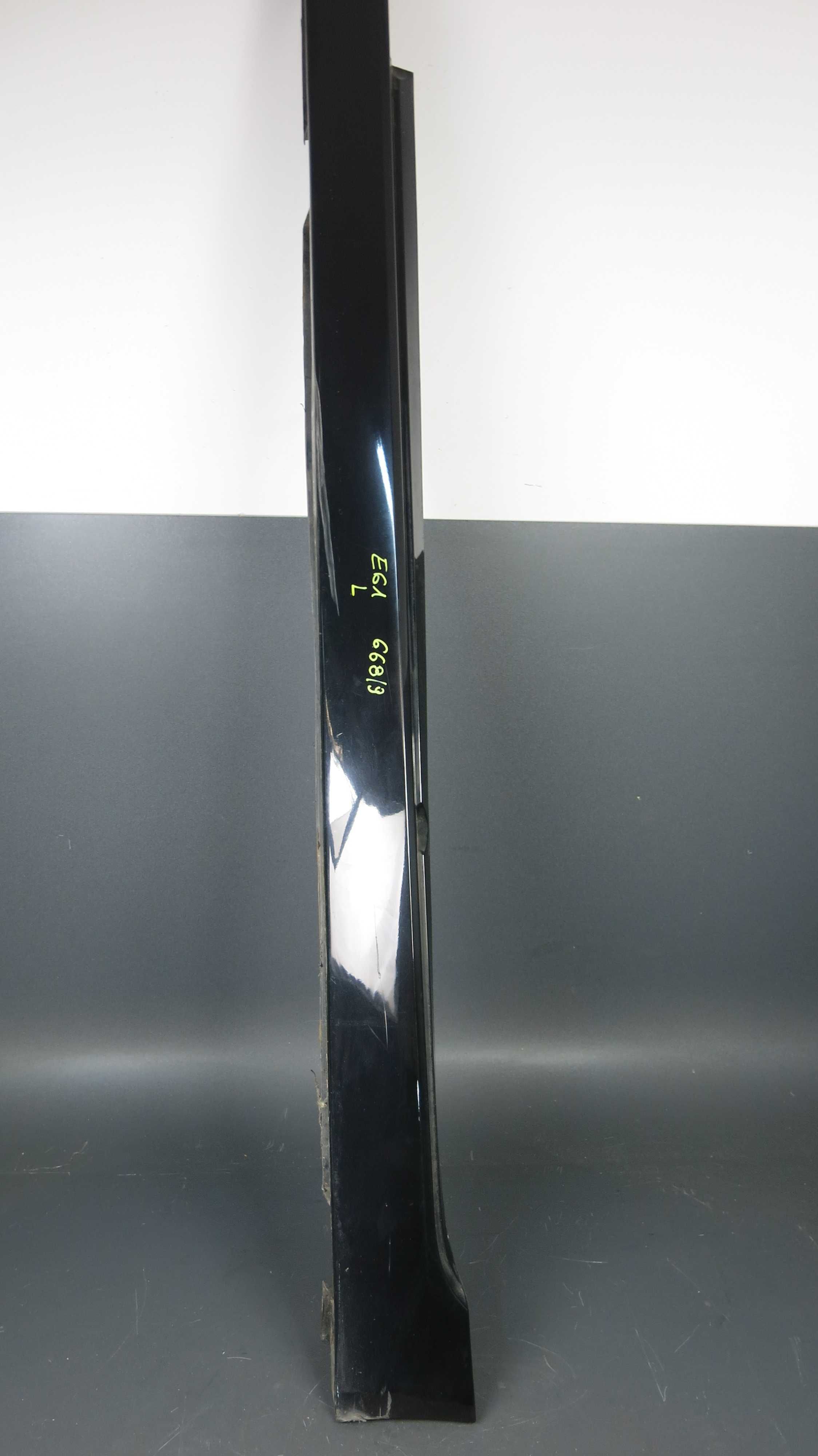 BMW E61 listwa progu progowa osłona Lewa 668/9 Schwarz 2