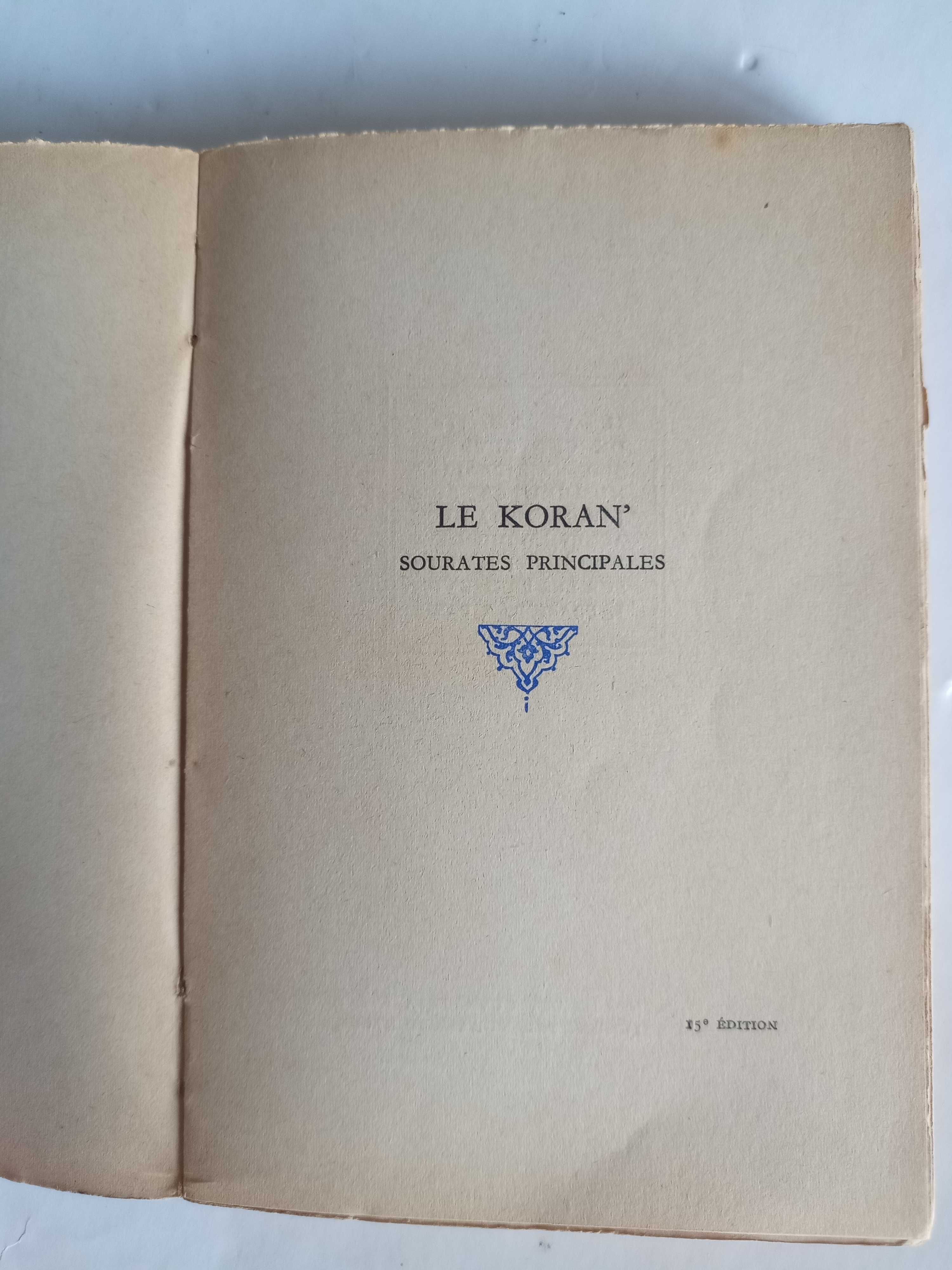 Le Koran de Franz Toussaint L´Édition d´Art. H. Piazza (francês)