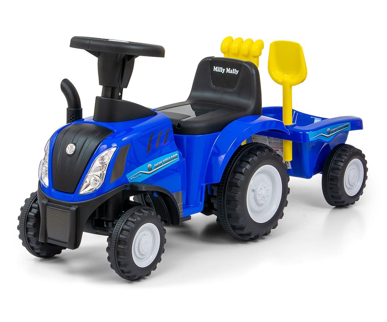 Jeździk Milly Mally New Holland T7 niebieski