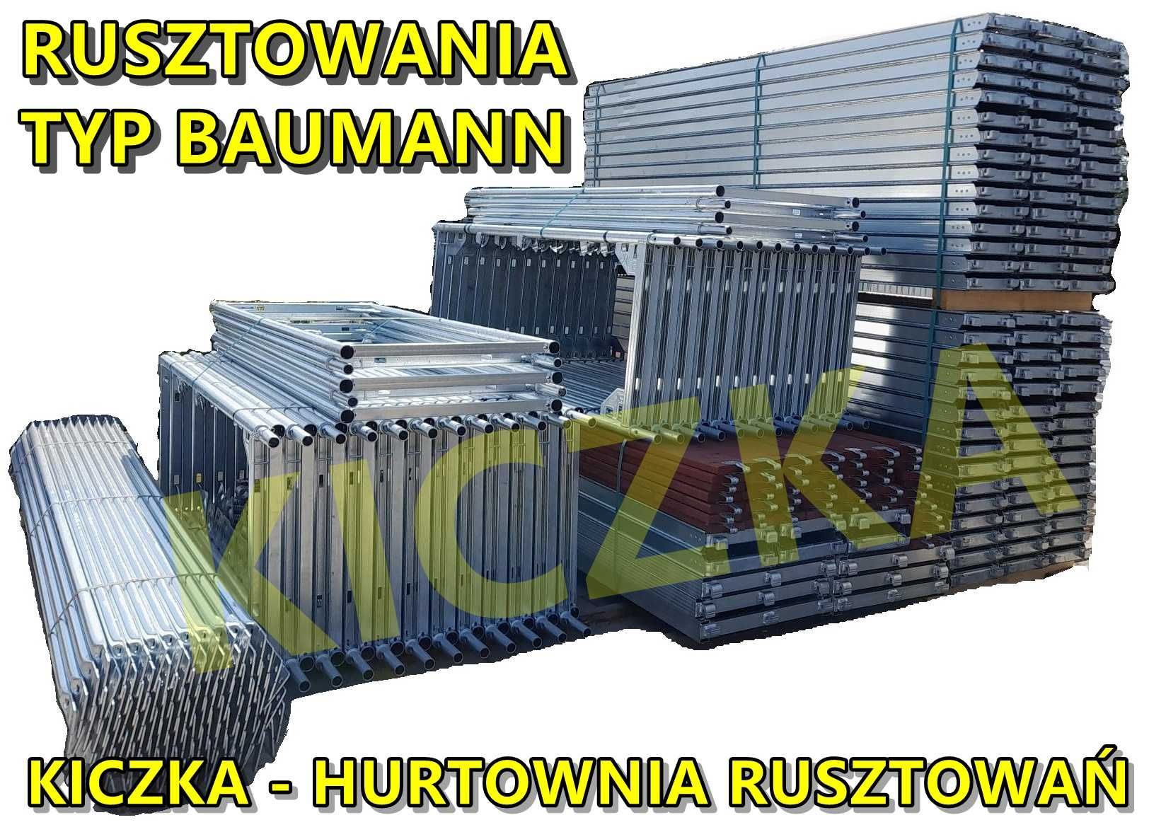 RUSZTOWANIA Typ BAUMANN Plettac Rusztowanie Fasadowe 244m2 - HURTOWNIA