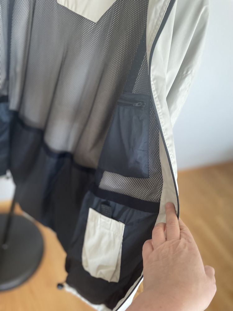 Wiosenna beżowa kurtka męska Le Frog Casual rozmiar L