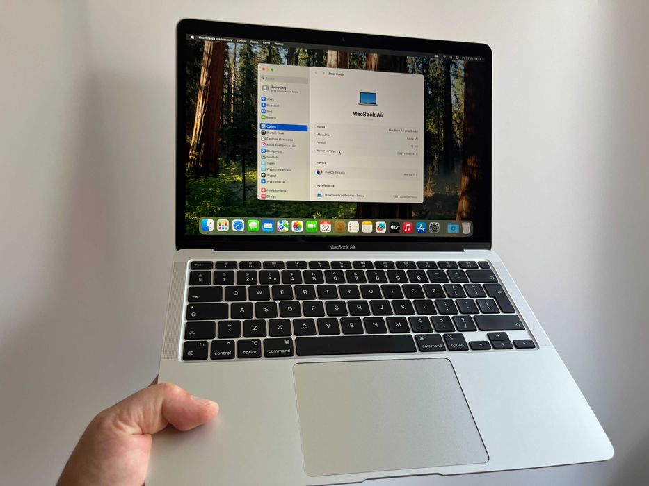 Laptop Apple Macbook Air 13'' 2020r A2337 M1 16GB 512GB Fv23% Ideał