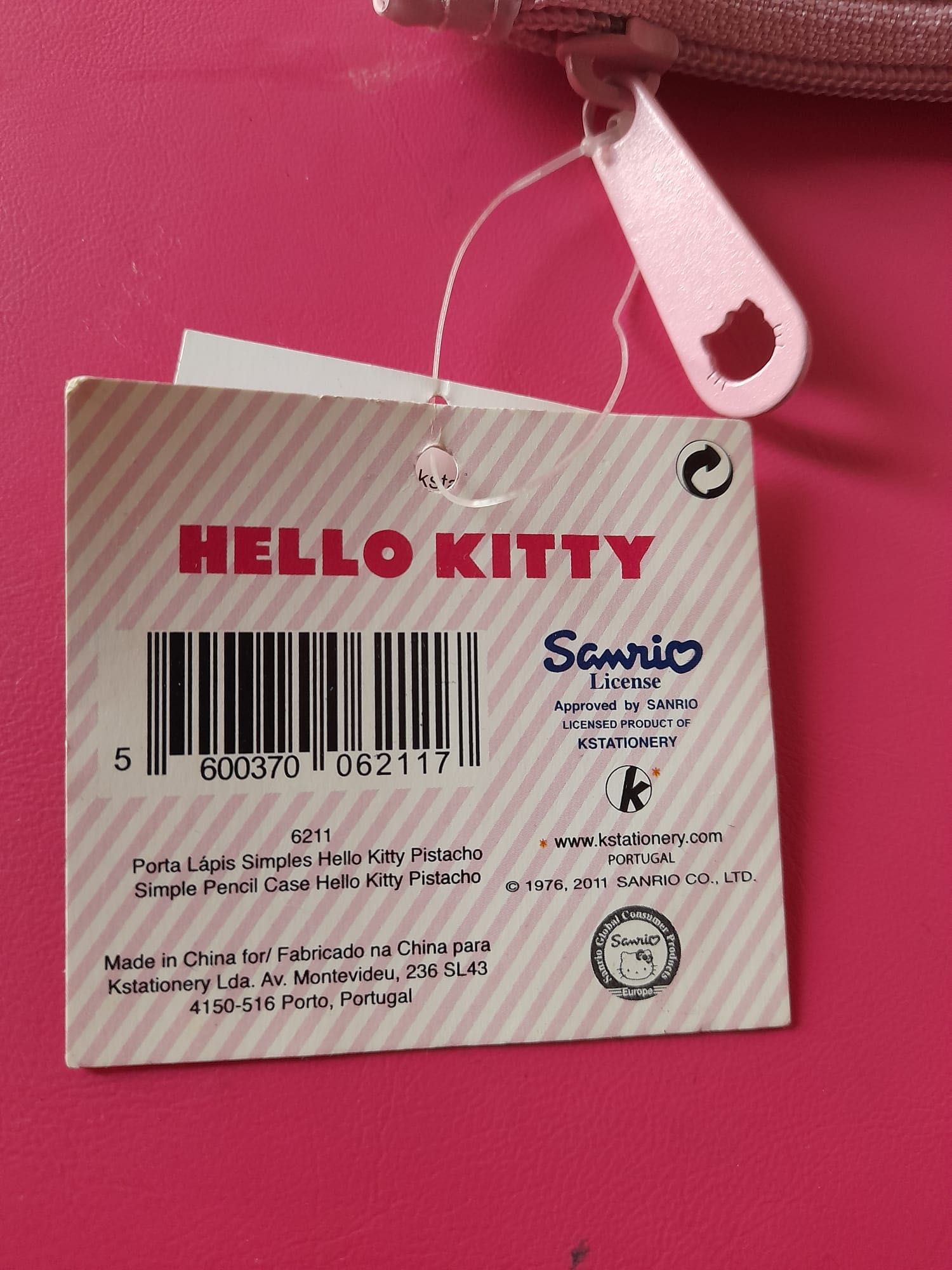 Estojo da Kitty NOVO com  etiqueta
