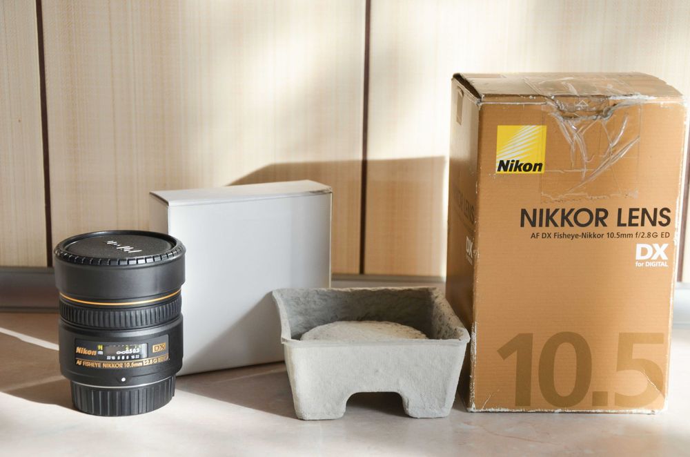 Объектив AF DX Fisheye-Nikkor 10.5mm f/2.8G ED