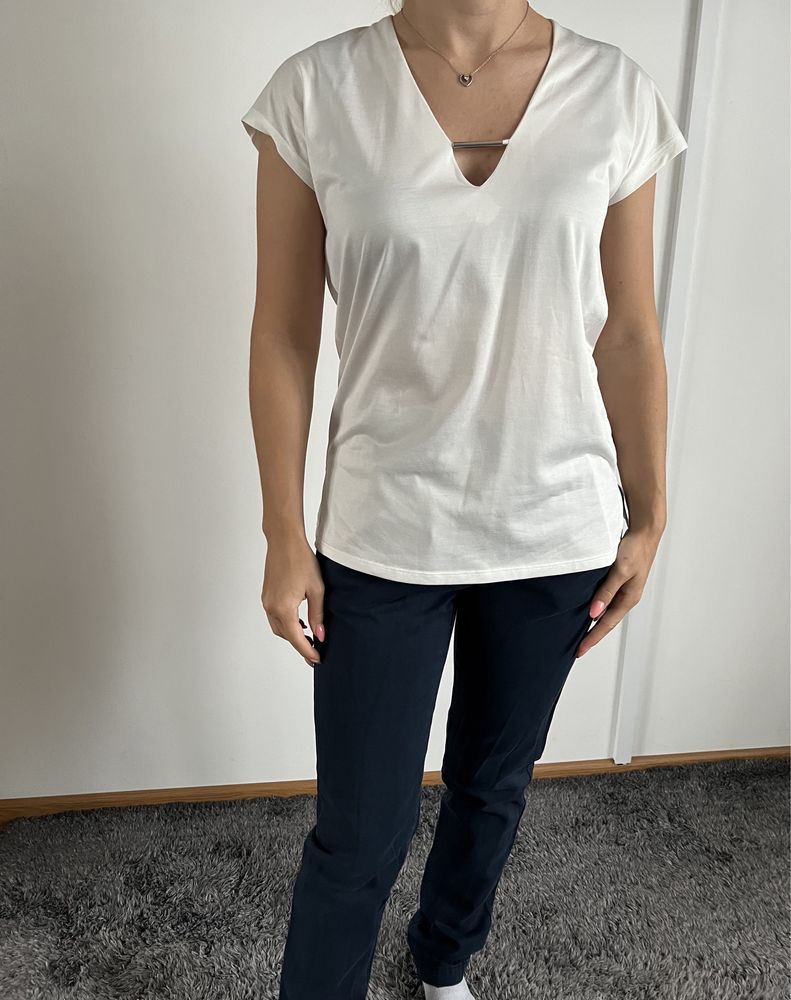 Biala bluzeczka Zara