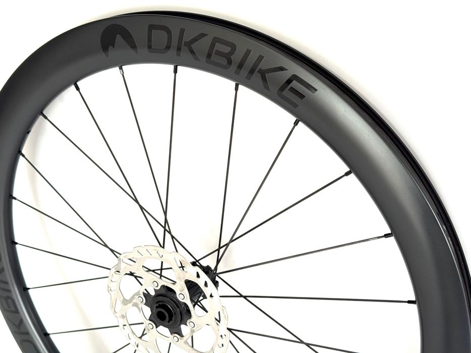 Karbonowe Stożkowe Koła Szosowe Gravelowe DKBIKE DISC 50 Szosa Carbon
