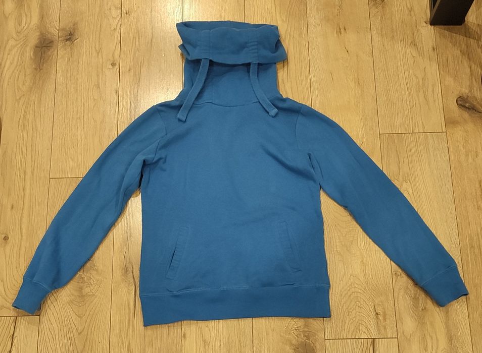 Bluza z kominem męska niebieska Fishbone XS