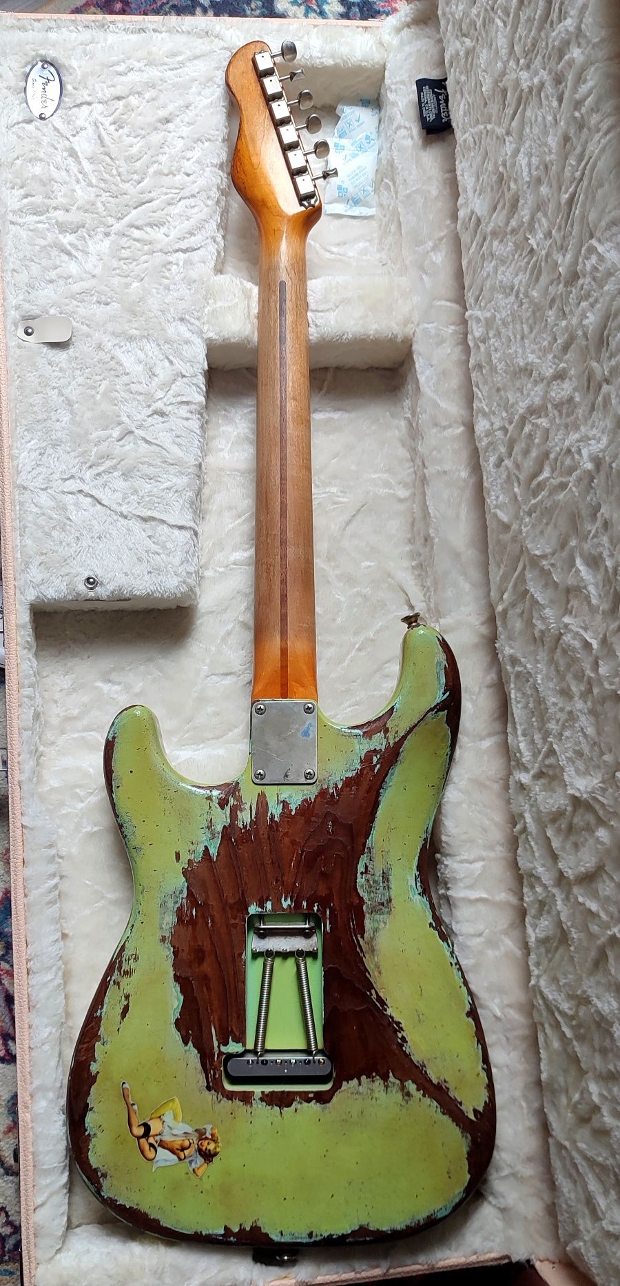 SKG Little Wing Heavy Aged Surf Green Custom Shop Fender LsL TMG Suhr