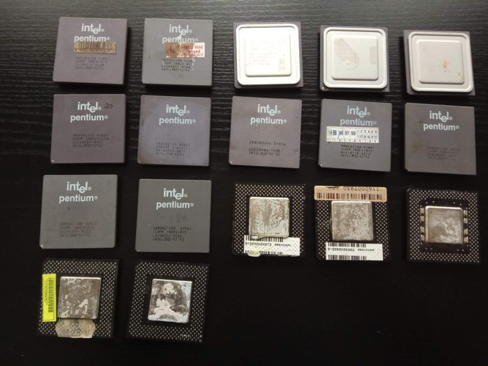 Processadores Vintage Varios Intel, AMD, Cyrix