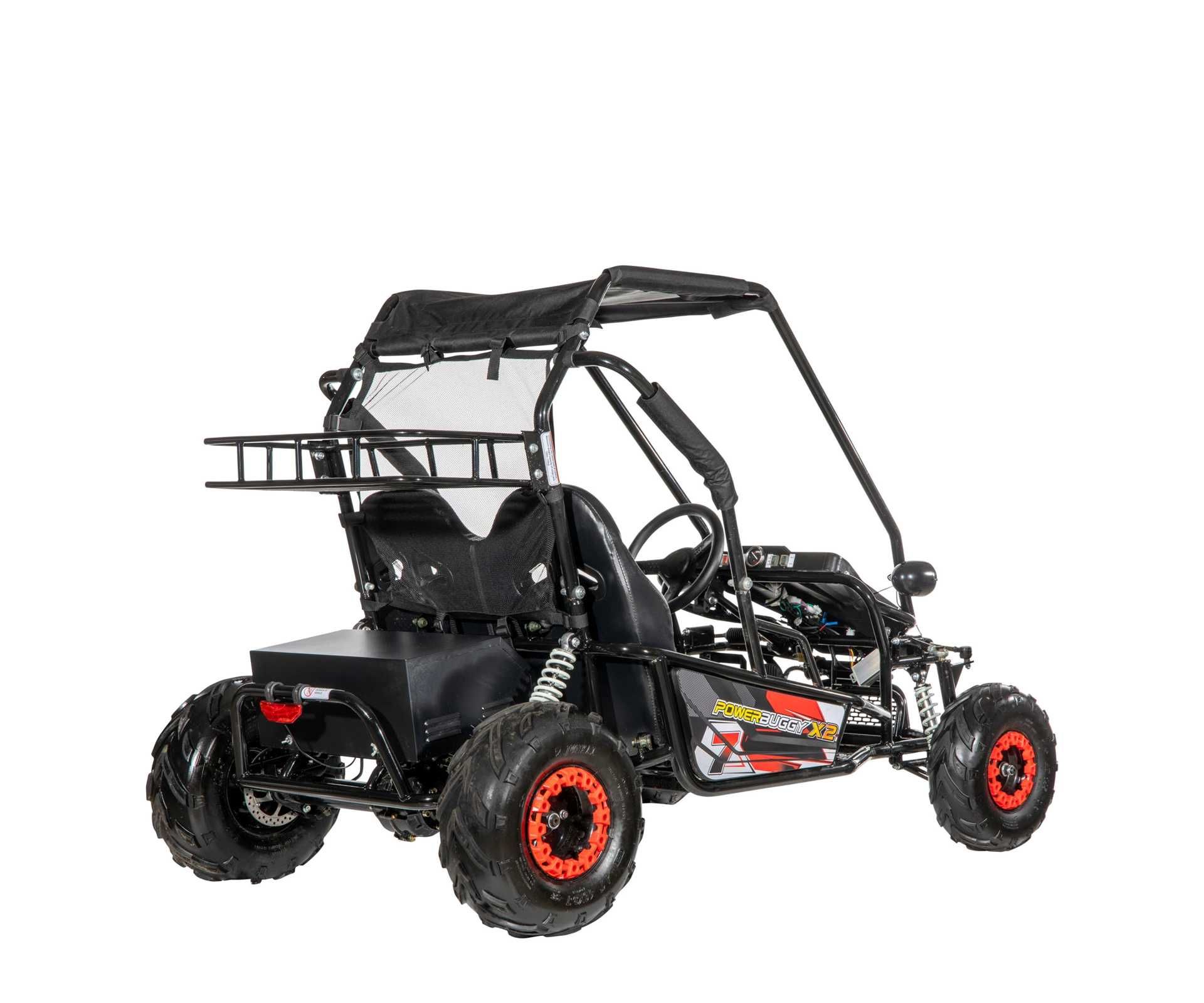Dwuosobowe elektryczne mini buggy - POWER BUGGY X2 - 1500W - 40km/h