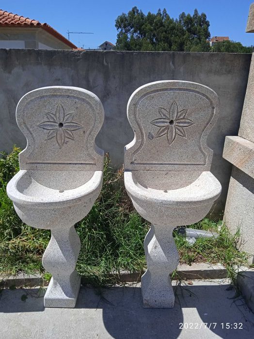 Fontanário em granito de ponte de Lima amaciado
