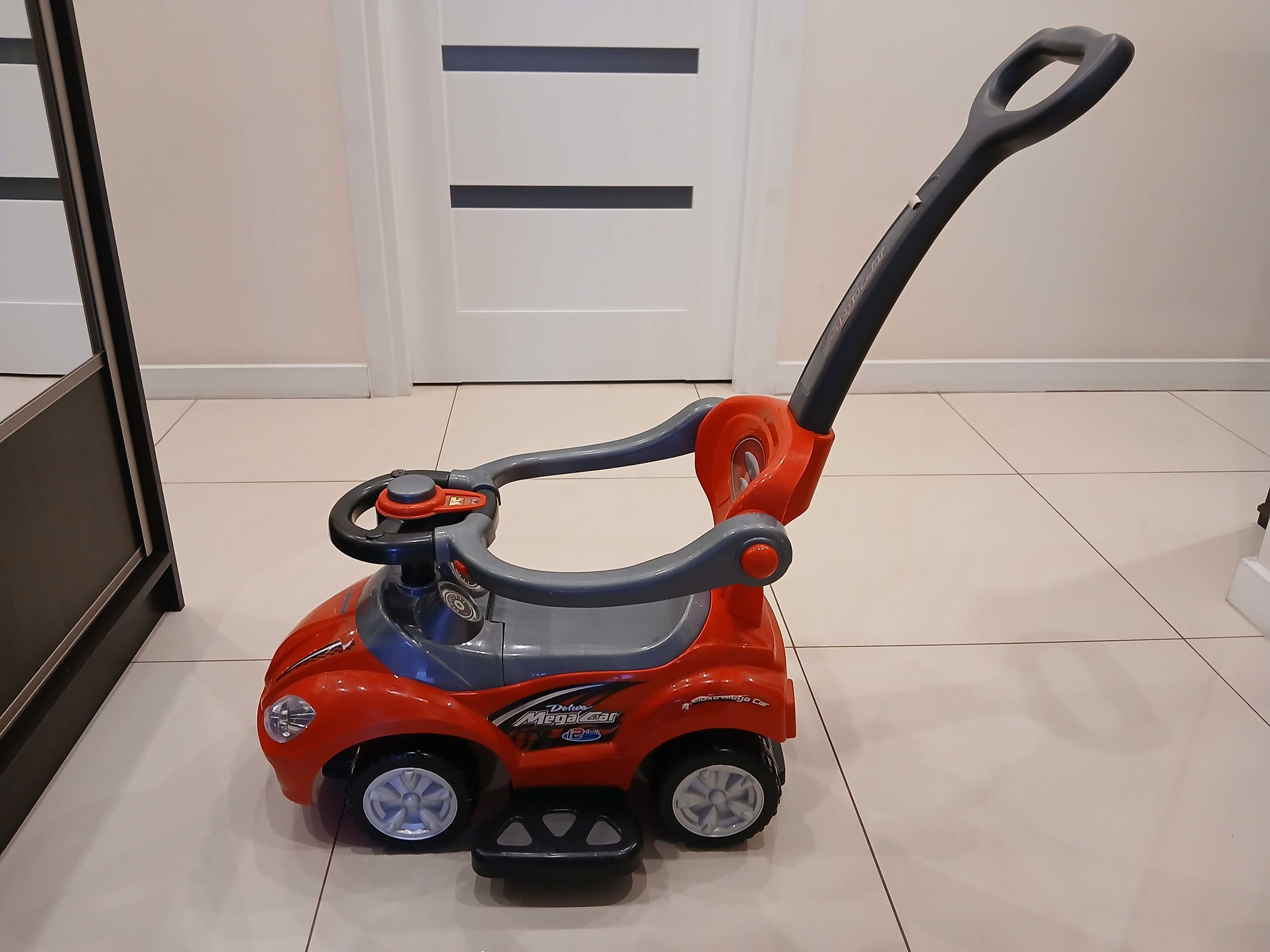 Jeździk, chodzik, pchacz 3w1 deluxe