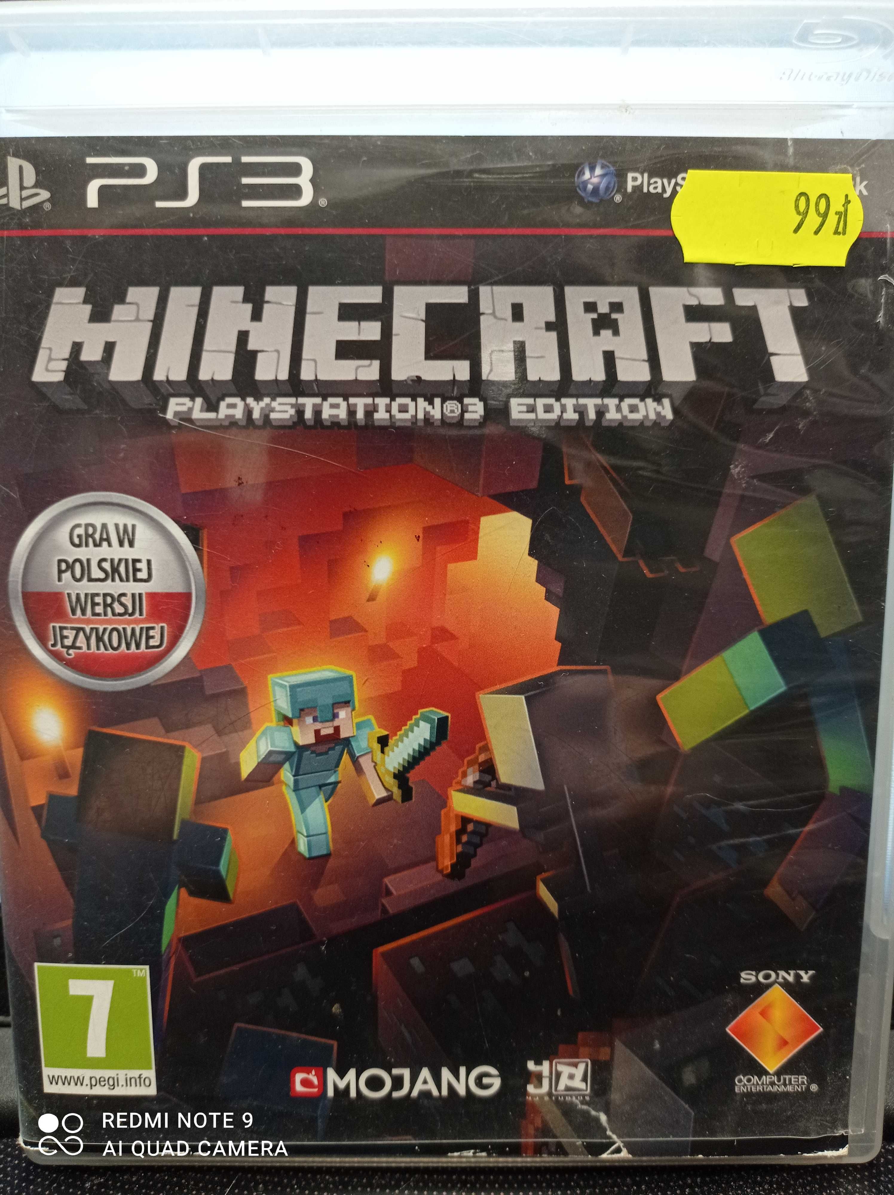 Minecraft gra na PS3