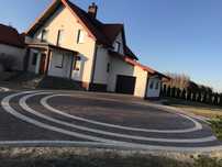 Kompleksowe  układanie kostki brukowej