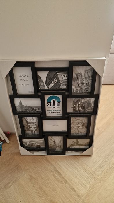 Ramka na zdjęcia czarna