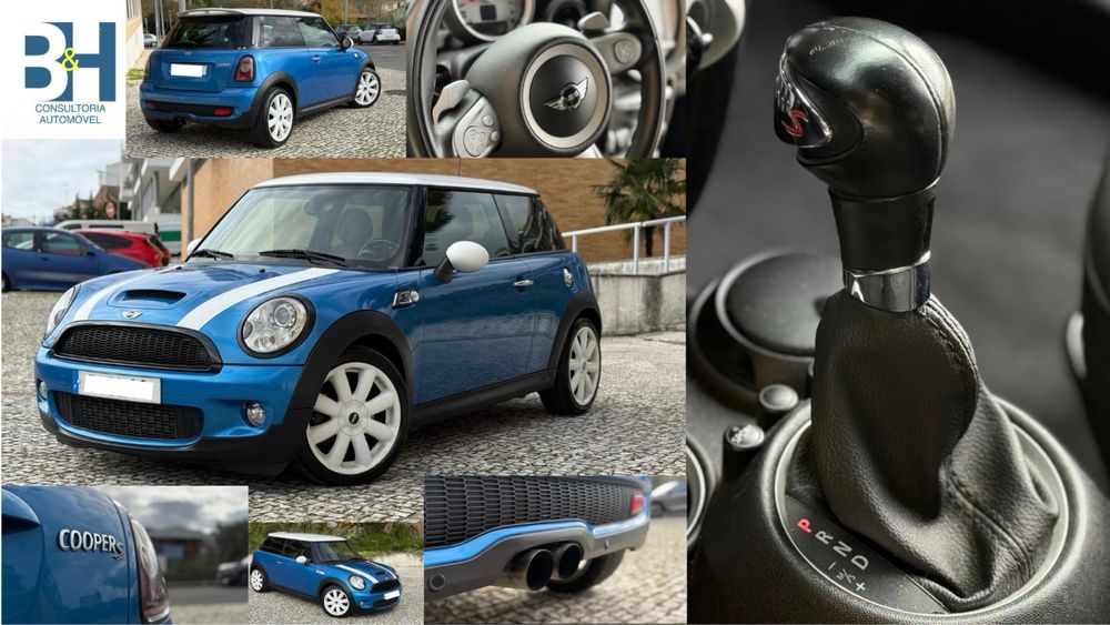 Mini Cooper S - Automatico (NACIONAL) com patilhas F1 no volante